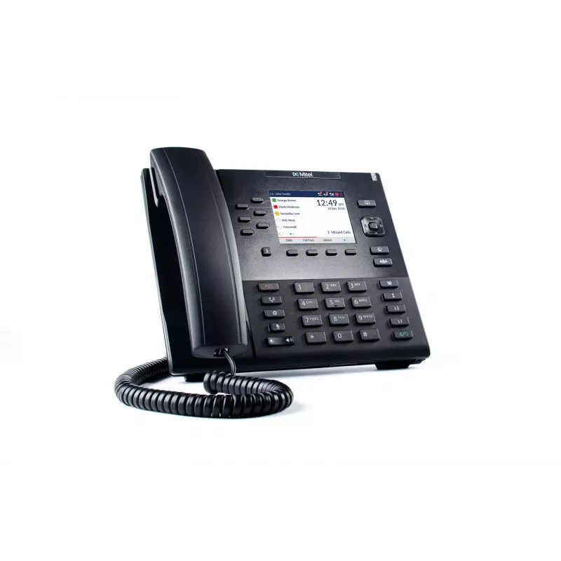 Mitel 80C00002AAA-A IP tālrunis melns 9 līnijas LCD