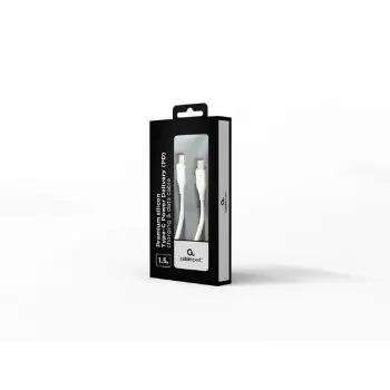 USB kabelis GEMBIRD CC-USB2S-CMCM-1.5M-W, 1.5 m