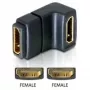 Adapter HDMI female 90° uz leju DeLOCK 65075
