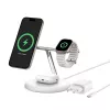Belkin WIZ023VFBK mobilās ierīces lādētājs Austiņas, Viedtālrunis, Viedpulkstenis Melns USB Bezvadu uzlāde Iekštelpām