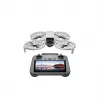 Drons DJI Flip 4 ar 48 MP kameru, 4K (3840x2160), 3110 mAh bateriju, 16 m/s, 14 000 m diapazonu, 4 rotoriem, 0,249 kg, melns/baltss