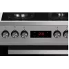 Brīvi stāvoša gāzes-elektriskā plīts BEKO FSMT55330DXDS, 5 degļi, 60 cm, nerūsējošais tērauds, cepeškrāsns 60 L, energoefektivitātes klase A