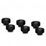 Thermal Grizzly DeltaMate pagarinātājs - MF7 melns (6 gab. iepakojums) (TG-DM-FIT-6005)