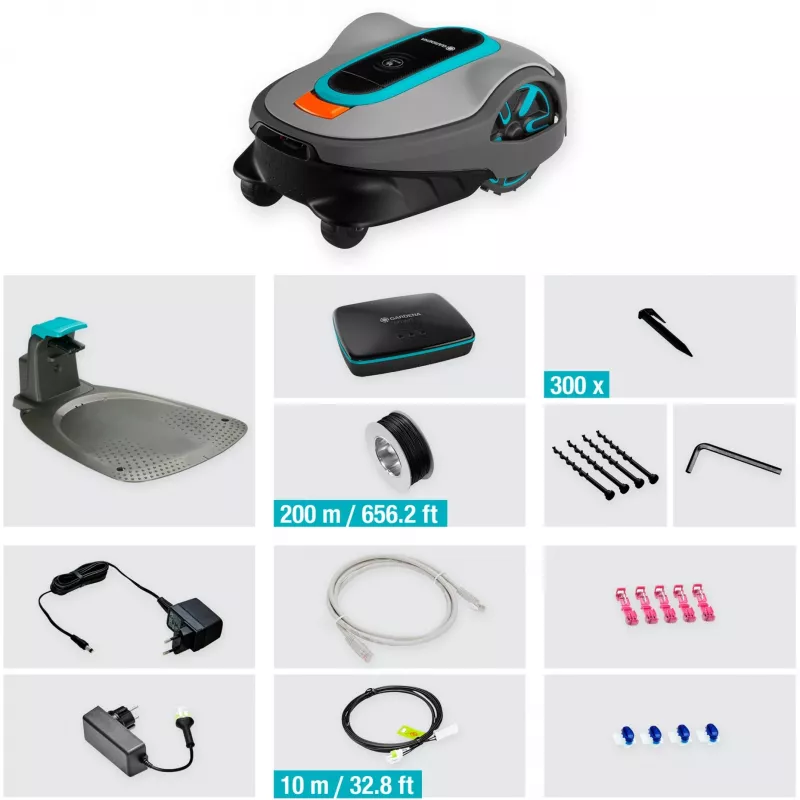 Robotizēts zāliena pļāvējs Gardena smart SILENO life