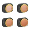 Filtru komplekts Sunnylife priekš DJI Mini 4 Pro — neitrālā blīvuma un polarizācijas 4 lēcas (ND8, ND16, ND32, ND64)
