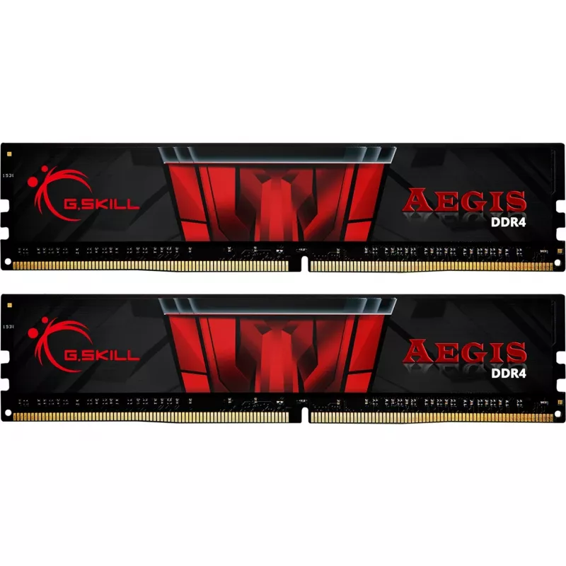Galddatora atmiņa DIMM G.SKILL DDR4 16GB (2x8GB) 2666MHz PC21300, 288 kontaktu, CL19, XMP 2.0, bez buferizācijas, dzesētājs