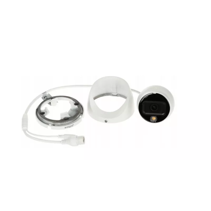 DAHUA IP drošības kamera IPC-HDW1639T-A-IL-0280B-S6 — 8MP, 2,8 mm fiksēts objektīvs, IR 30 m, IP67, PoE
