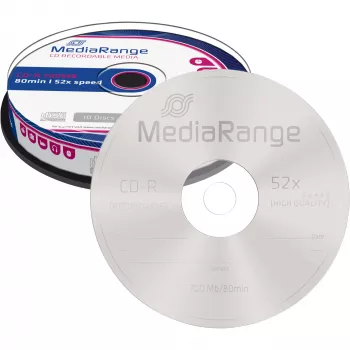 CD-R MediaRange MR214 700 MB 52x 10 gab.