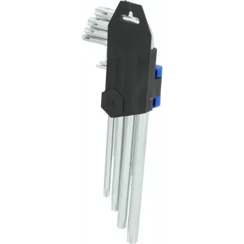 KS TOOLS Tools-Machines GmbH leņķa atslēgu komplekts, 9 gab., Torx profils, īss (BT044009)