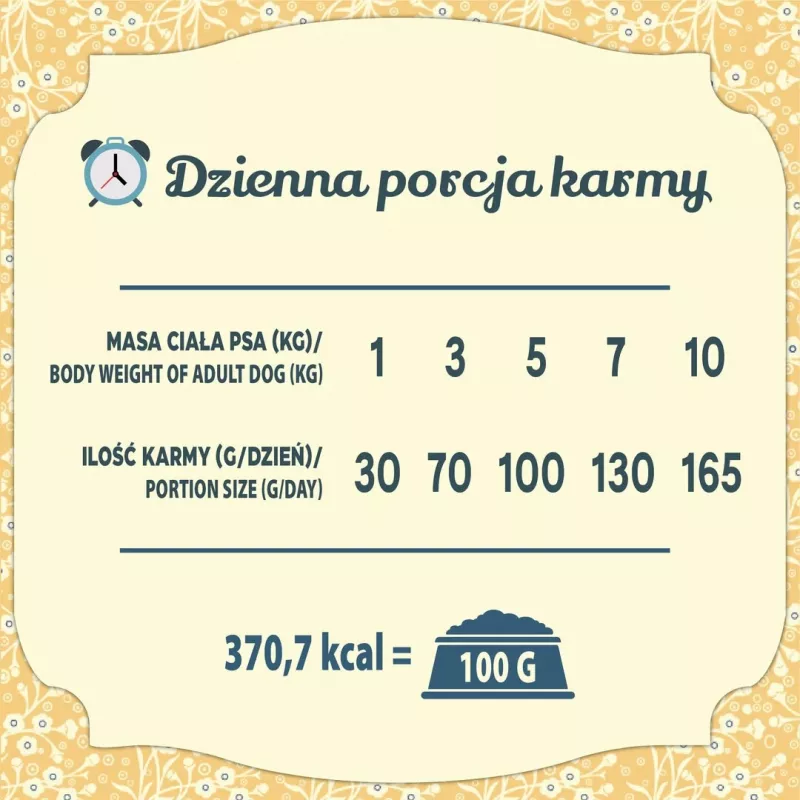 FOLK Small breeds Kašubu stila zivju specialitāte ar āboliem, pētersīļiem un lupstāju - sausā suņu barība - 7 kg