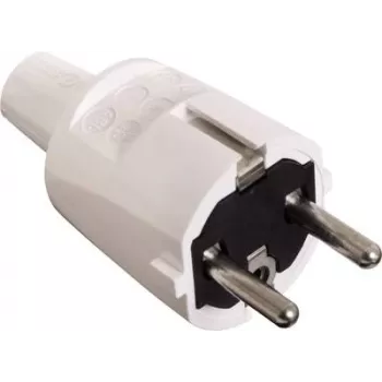 AS SCHWABE PVC spraudnis 16A, 250V, izturīga versija, balts (62221)