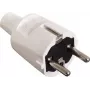 AS SCHWABE PVC spraudnis 16A, 250V, izturīga versija, balts (62221)