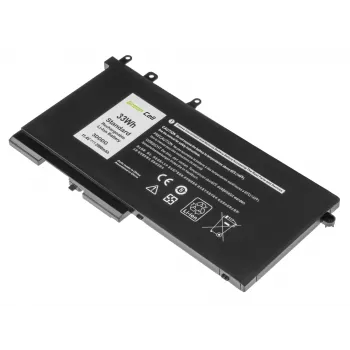 Baterija zaļa Cell DELL Latitude 5280 5290 5480 5490 5495 5580 5590 11.4V 2900mAh Li-Ion