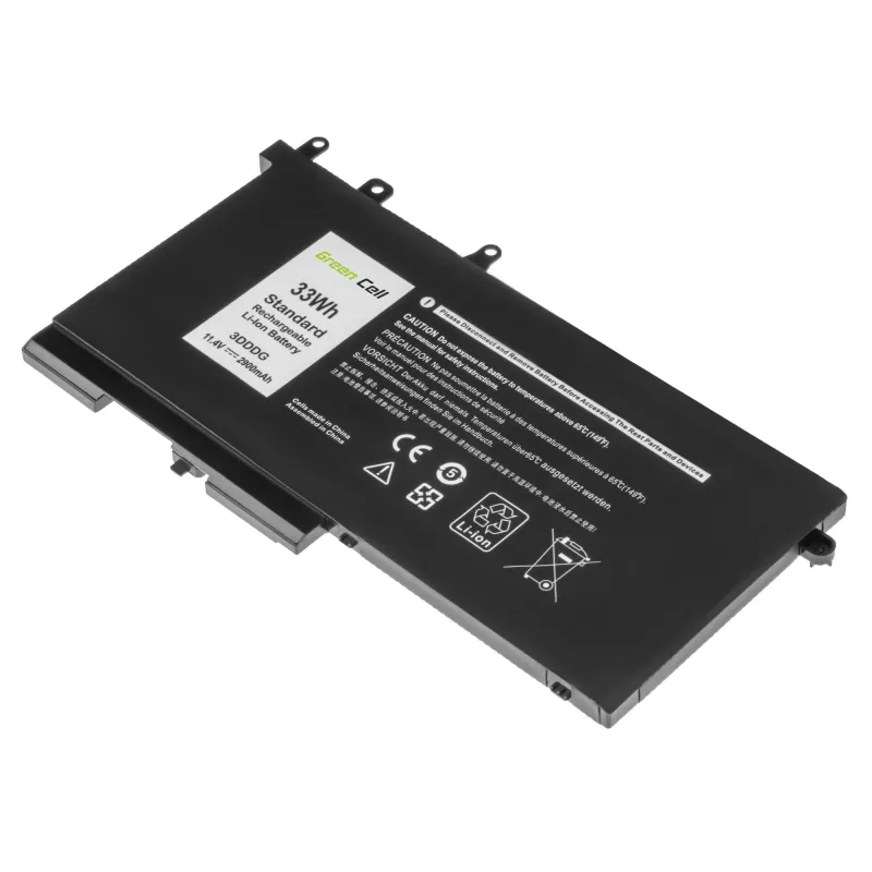 Baterija zaļa Cell DELL Latitude 5280 5290 5480 5490 5495 5580 5590 11.4V 2900mAh Li-Ion