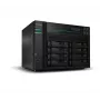 Asustor Lockerstor 10 AS6510T NAS Tornis Intel Atom® C3538 8 GB DDR4 0 TB ADM Melns