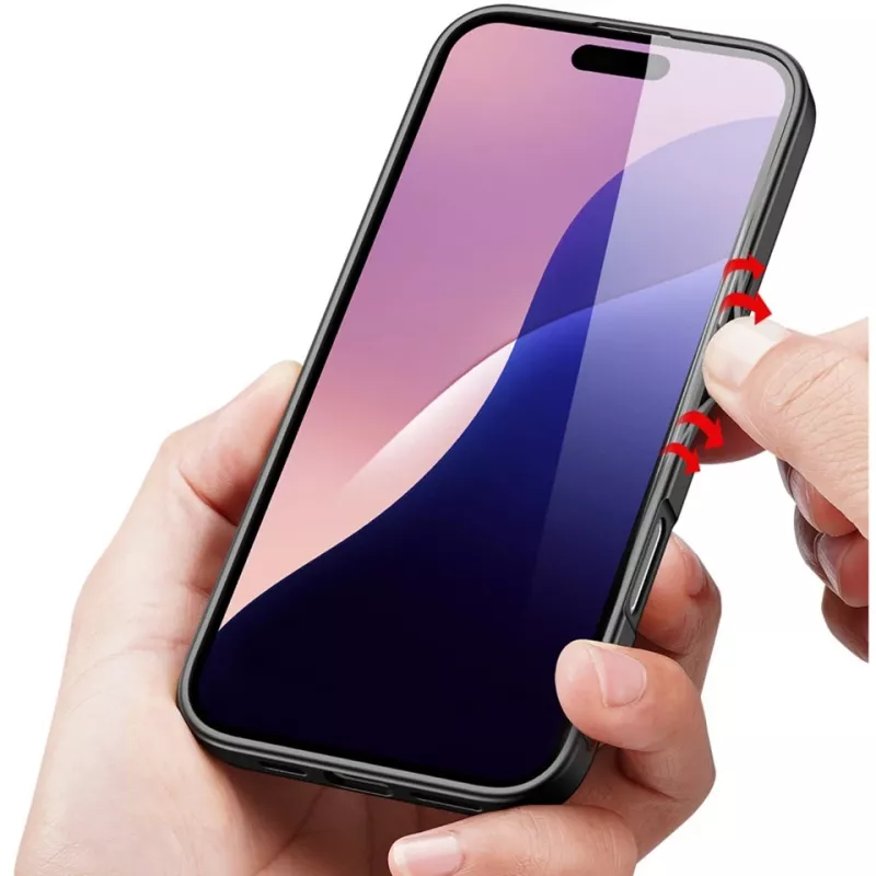 StyleShell Nylo, telefona maciņš melns, iPhone 16 Pro Max