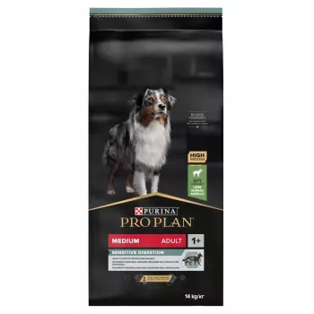 Purina Medium Adult Sensitive Digestion with OPTIDIGEST 14 kg Jēra gaļa