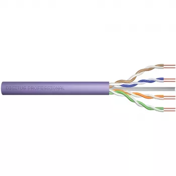 Tīkla kabelis Digitus Cat.6 U/UTP 305m Violet