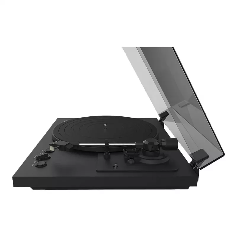 Siksnas piedziņas audio atskaņotājs TEAC TN-175-B Melns