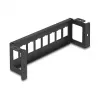 Plāksteru panelis DeLOCK 86516 Melns Metāls Stiprinājums pie sienas 50mm x 41.6mm x 175mm