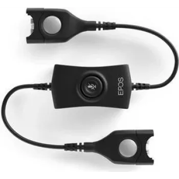 Mikrofonu izslēgšanas slēdzis EPS EPOS AMS 01, melns, iekšlīnijas audio izslēgšanas kontrole