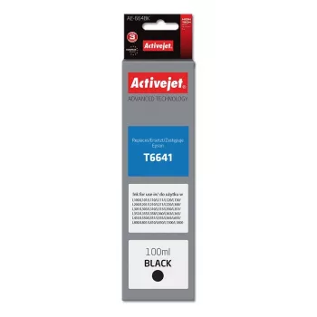 Activejet AE-664Bk tinte (aizstāj Epson T6641; Supreme; 100 ml; melna)