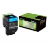 Lexmark 802C tonera kasetne 1 gab. Oriģināla Ciāna