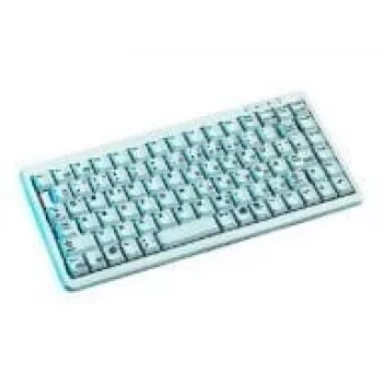 CHERRY Compact G84-4100, gaiši pelēka, CH klaviatūra USB + PS/2