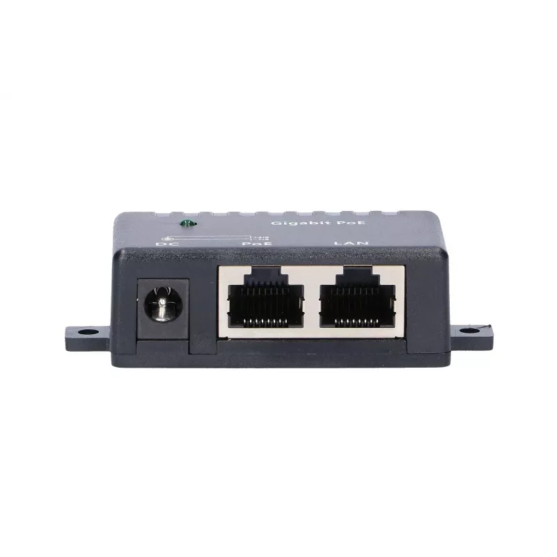 Gigabits PoE inžektors Extralink 1 ports, 1x 1000Mb/s RJ45, Cube