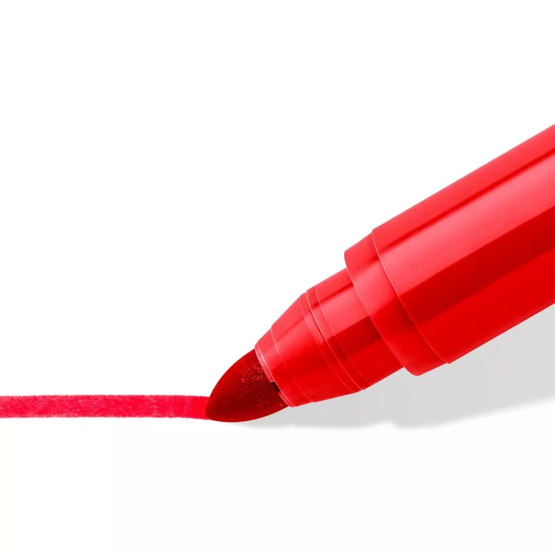 Flomāsteru komplekts Staedtler Noris Jumbo 6 gab. mazgājams netoksisks — plats gals, bērniem droši flomāsteri
