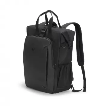 Mugursoma DICOTA Dual GO 39,6 cm (15,6 collas) Melna Pārnēsāšanas rokturis Plecu siksna