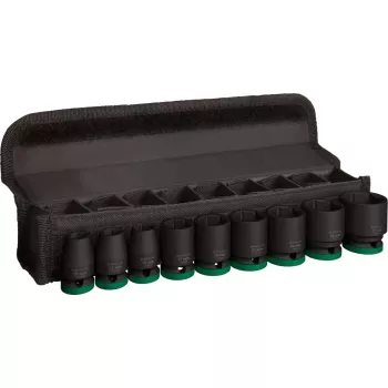 Triecienligzdu komplekts Bosch Powertools PRO 1/2 collas, 9 gab., melns