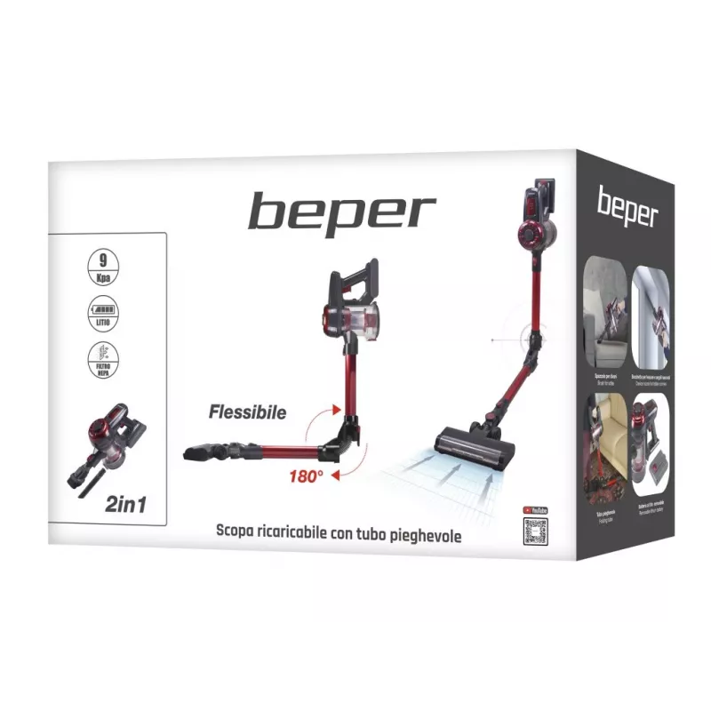 2-in-1 Stick Vacuum Beper P202ASP100