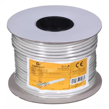 Gembird CAT6 UTP 100m tīkla kabelis Pelēks U/UTP (UTP)