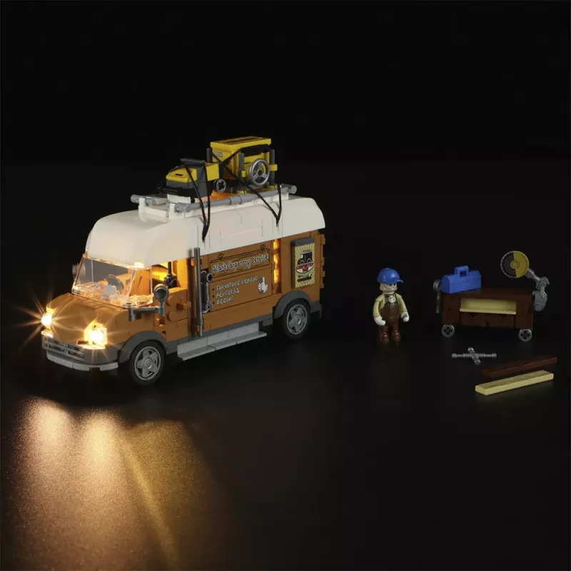 Tischlerei-Transporter, konstrukciju rotaļlieta