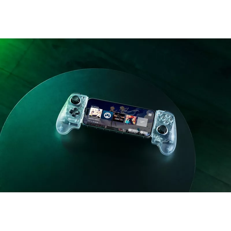 Razer Kishi V3 - Phantom White Ed. USB spēļu kontrolieris Android, iOS
