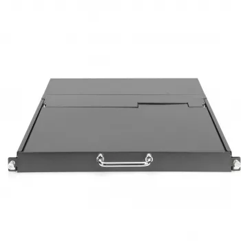 Digitus 17 collu HD LCD KVM konsole 16 portu HDMI vācu tastatūra