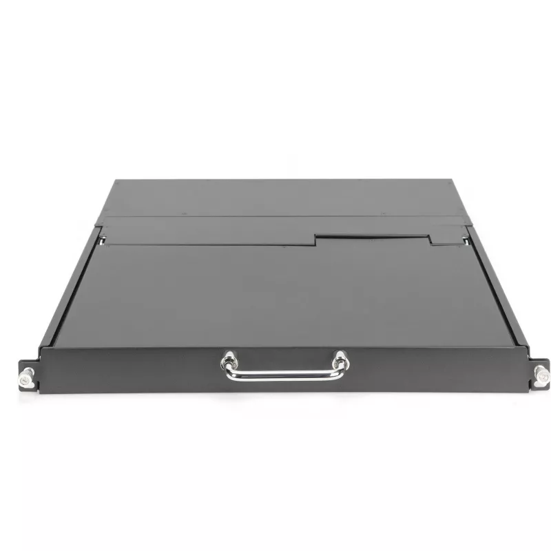Digitus 17 collu HD LCD KVM konsole 16 portu HDMI vācu tastatūra