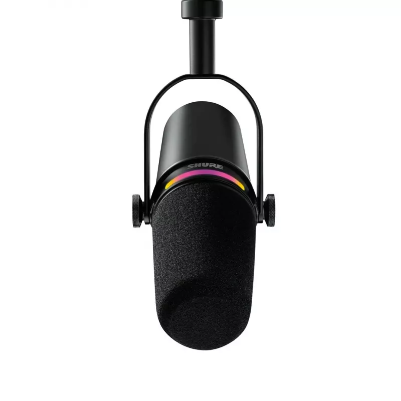Shure MV7+-K - Lekciju/balss mikrofons ar XLR/USB-C savienotāju, melns