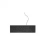 DELL vadu tastatūra - KB216 - norvēģu (QWERTY) - melna, Pilnizmēra (100%), vadu, USB, QWERTY, melna
