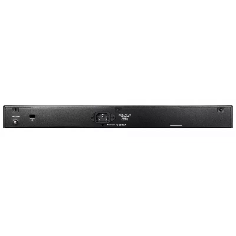 D-Link DGS-1510-28XMP pārvaldīts L2/L3 Gigabit Ethernet (10/100/1000) Power over Ethernet (PoE) Melns, Pelēks