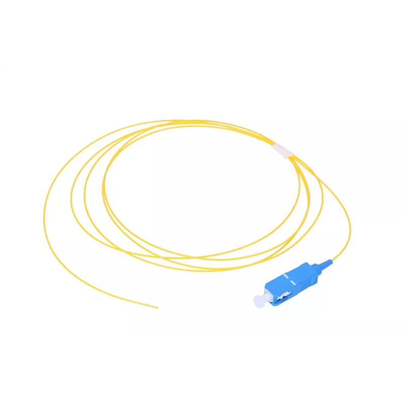 Pigtail SC/UPC single-mode Extralink G.657.A1 900µm FTTH kabelis 1.5 m