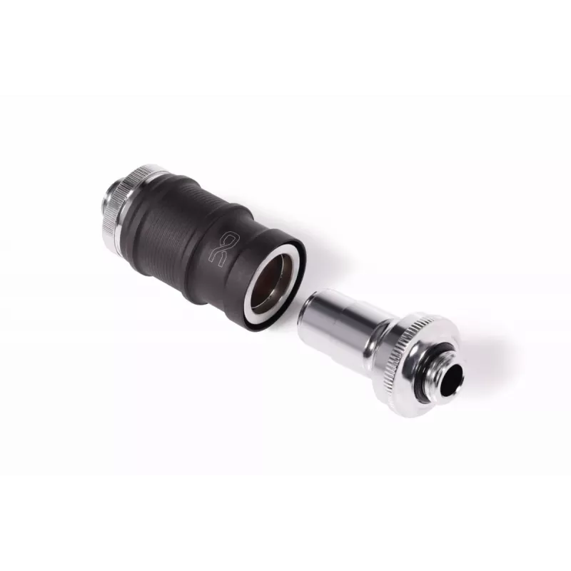 Ūdens bloku adapteris Alphacool ES Quick-Release Connector 13876 misiņš niķelis plastmasa melns hroms