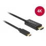 Video kabeļa adapteris USB Type-C HDMI DeLOCK 85258