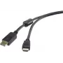 Renkforce RF-3301522 video kabeļa adapteris 1 m HDMI A tips (standarta) DisplayPort melns (RF-3301522)