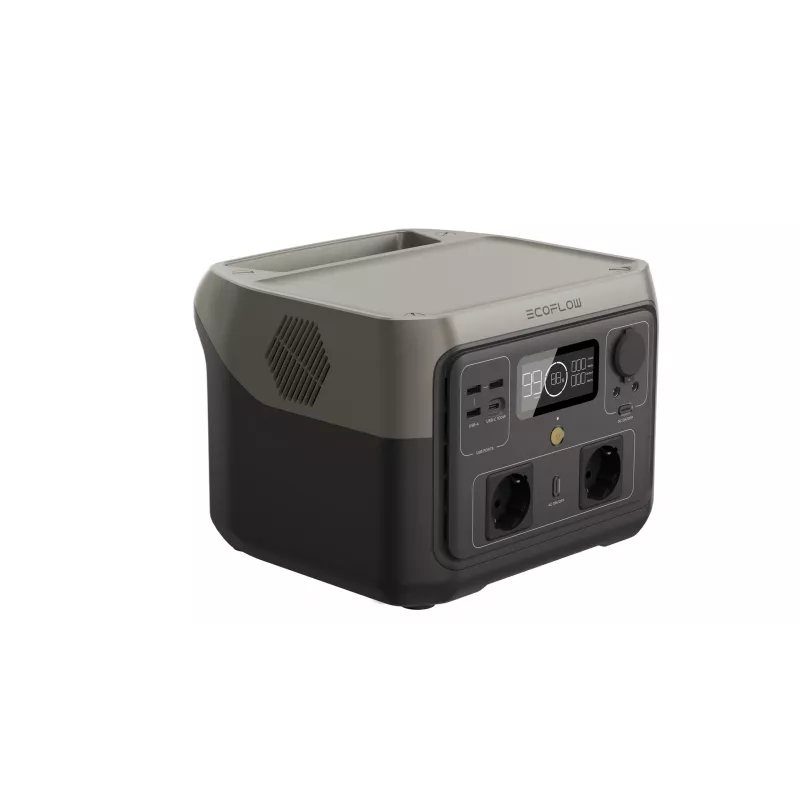 EcoFlow River 2 Max pārnēsājama elektrostacija litija dzelzs fosfāts (LiFePO4) 6 kg