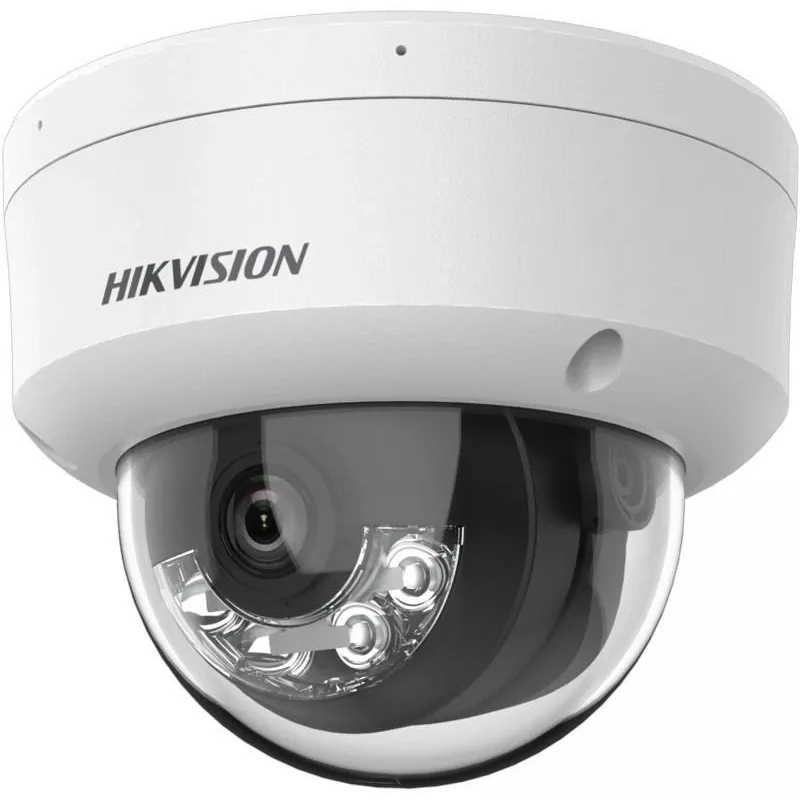Kupolveida IP drošības kamera Hikvision DS-2CD1183G2-LIUF (2.8mm) — 8MP 3840×2160, griestu montāža, IP67, PoE
