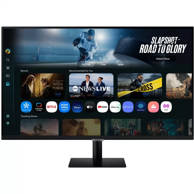 Samsung M7 M70F datora monitors 81,3 cm (32 colli) 3840 x 2160 pikseļi 4K Ultra HD LCD Melns