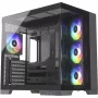 Silentware View A-RGB Melns PC korpuss VIEWMelns — vidēja torņa šasija ar A-RGB apgaismojumu