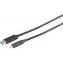 USB-A adaptera kabelis ShiverPeaks 30-38105 — USB-C 3.2 (5 Gbps) 25 m